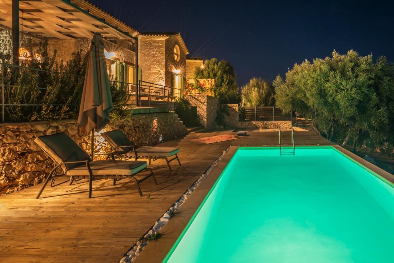 Yiameli Villas With Private Pool Skinária Exterior foto