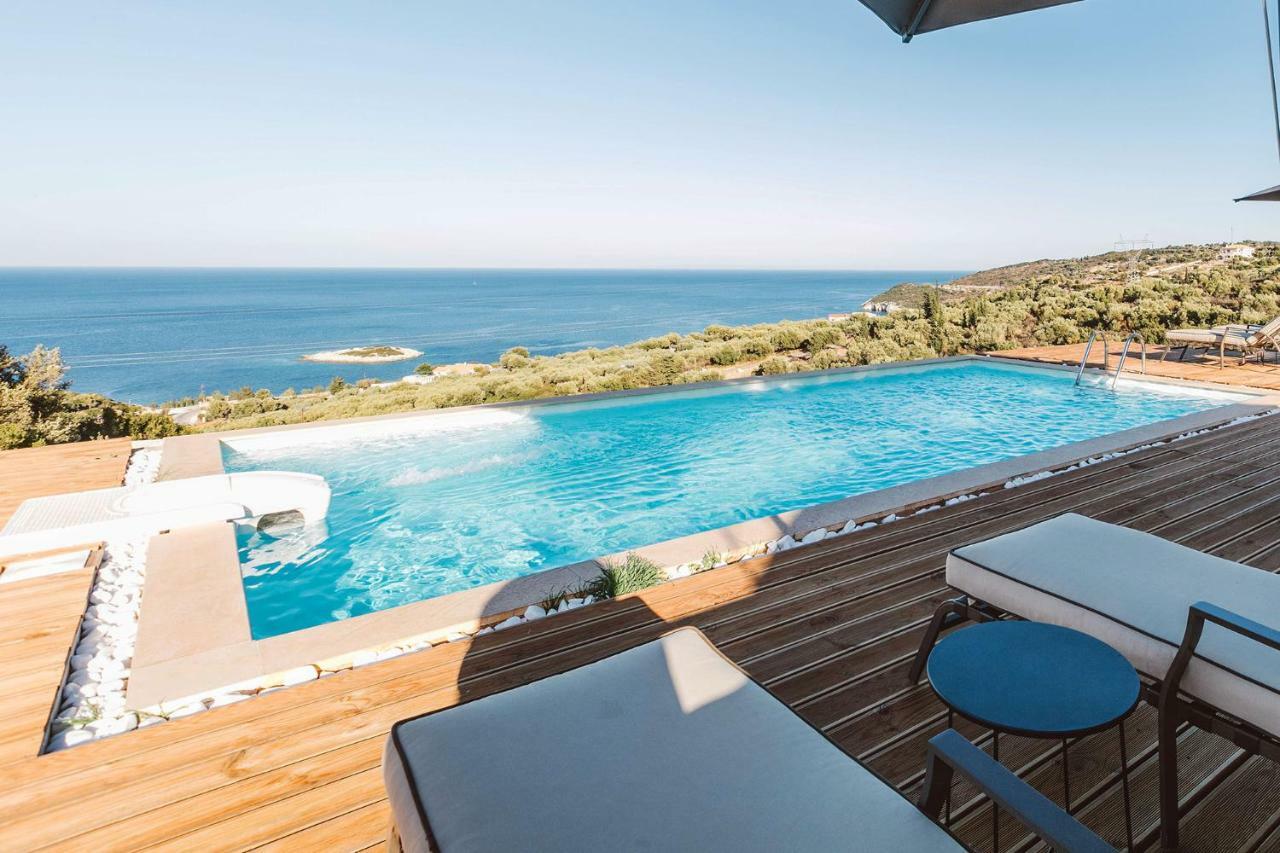 Yiameli Villas With Private Pool Skinária Exterior foto