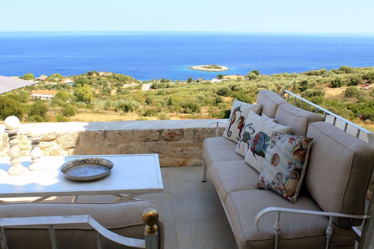 Yiameli Villas With Private Pool Skinária Exterior foto